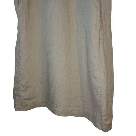 J. Jill Pure Jill Linen Sleeveless Knee Length Dress - Picture 5 of 9